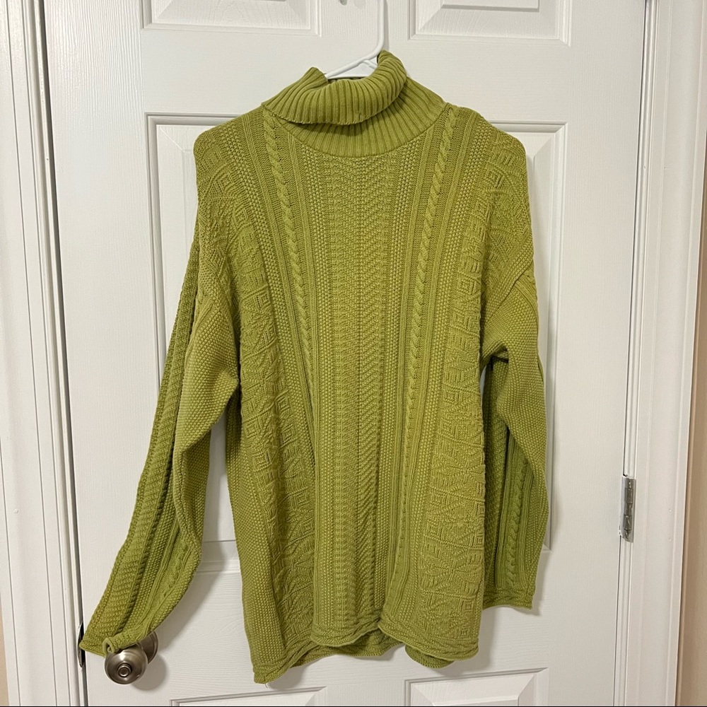 Turtleneck Long Sweater